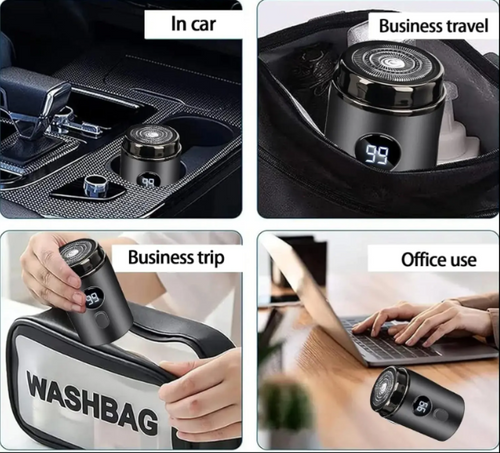 Beard Trimmer with Digital Display