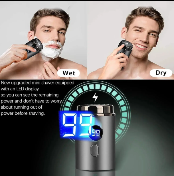 Beard Trimmer with Digital Display