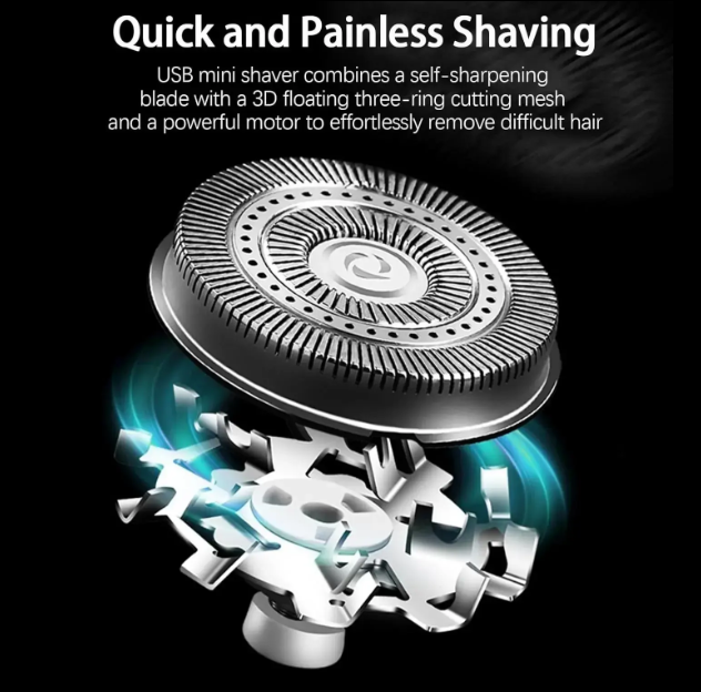 Beard Trimmer with Digital Display