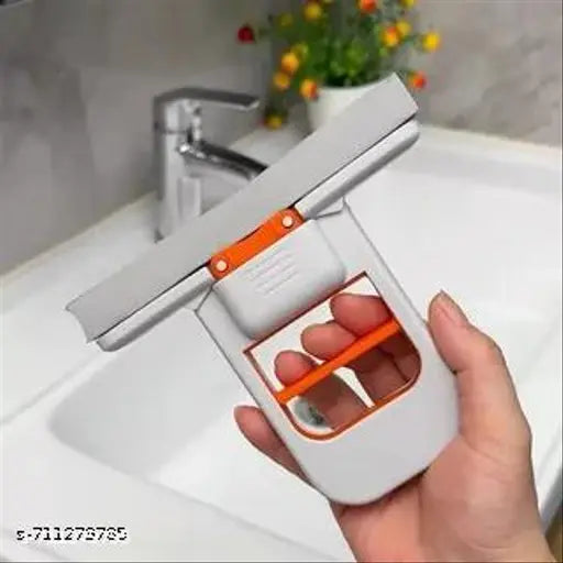 Multifunctional Mini Mop, 1 Count Retractable Rotatable Mop, Wet & Dry Use Mop, Household Cleaning Tool for Kitchen, Living Room, Bathroom, Car Glass